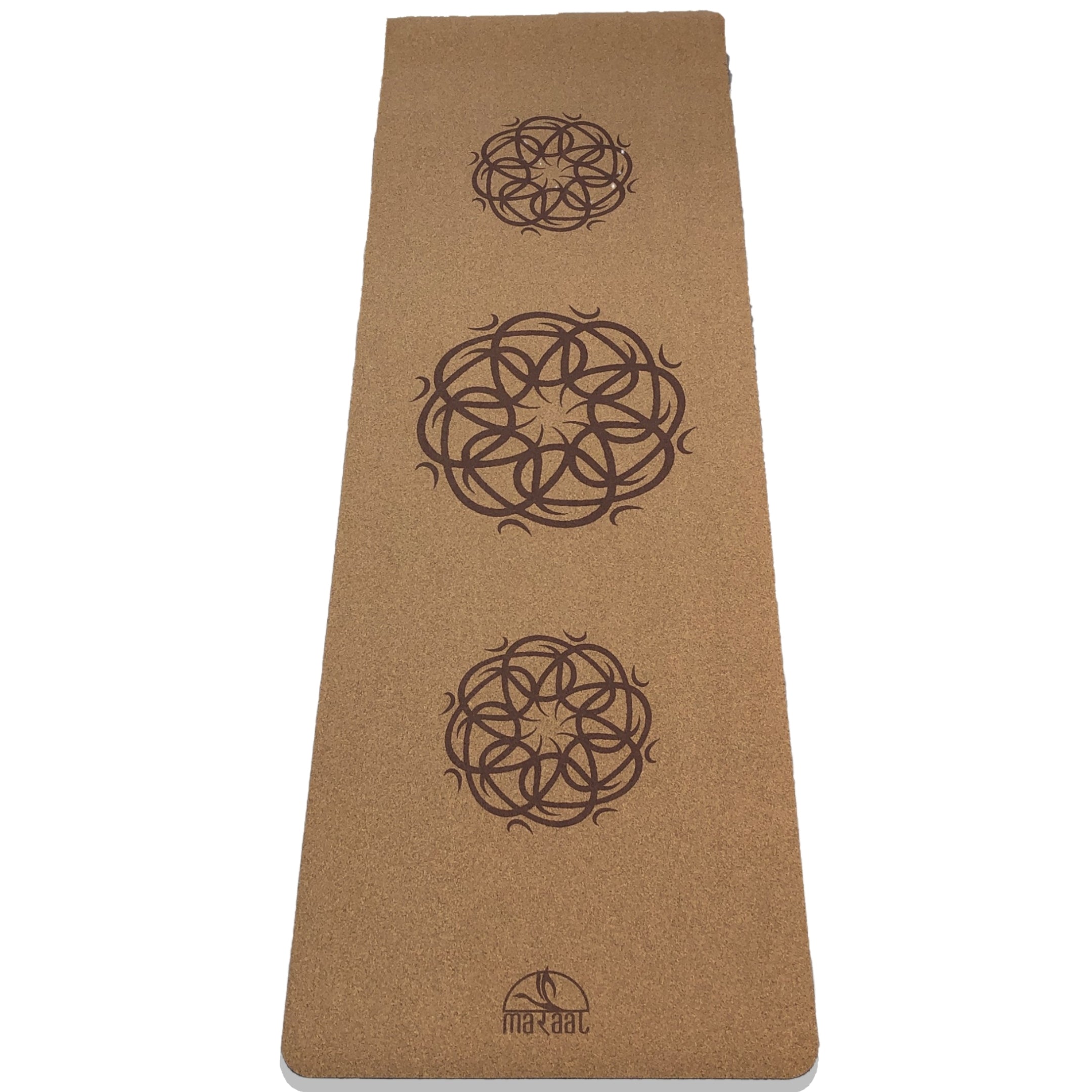 MARAAL Taru Gypsy Organic Cork & Natural Rubber Yoga Mat- Mandala