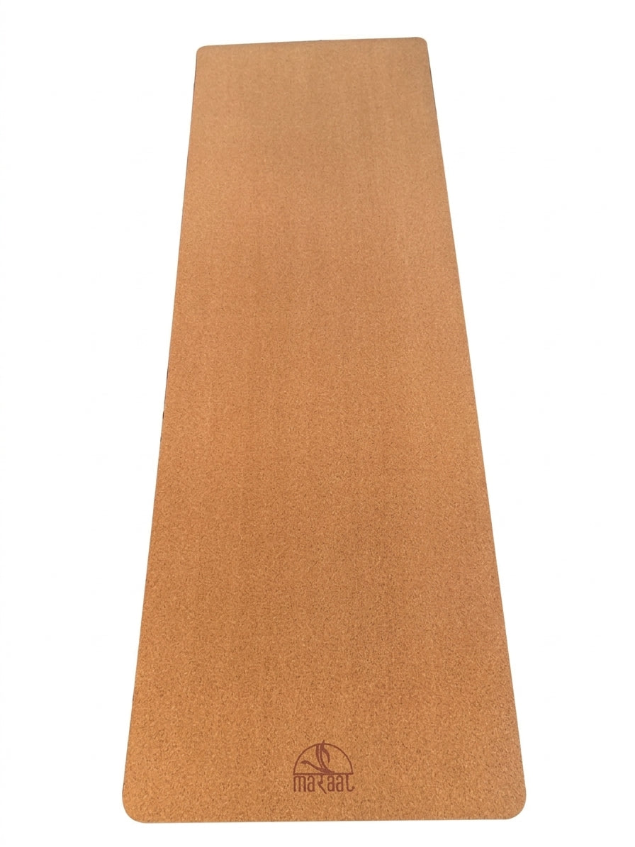 Organic Cork & Natural Rubber Yoga Mat – Original, 6mm (Taru Perseverance)
