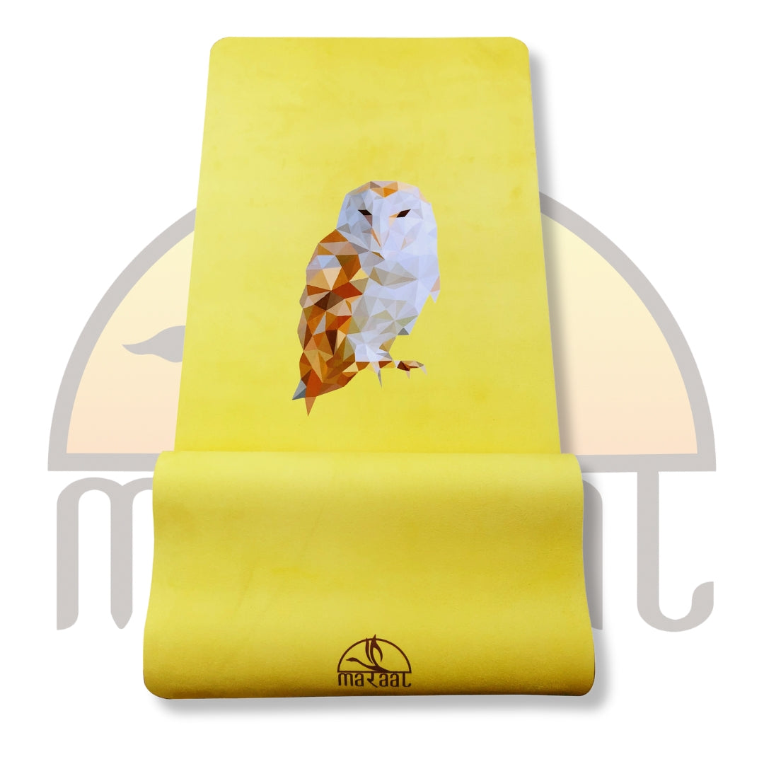 MARAAL Umber Spirit Animal Series Yoga Mat- Owl