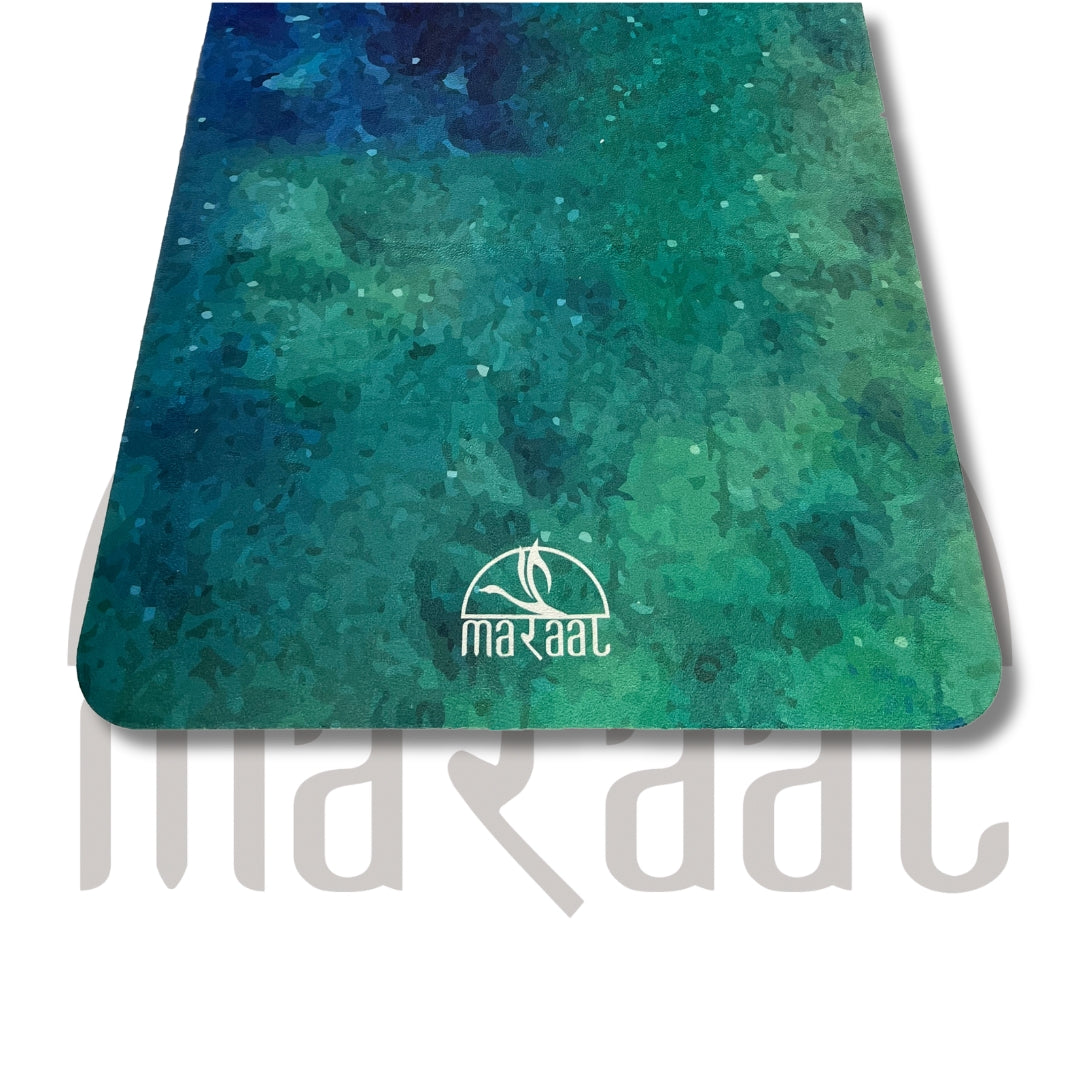 MARAAL Umber Dedication Yoga Mat- Cosmos Blue