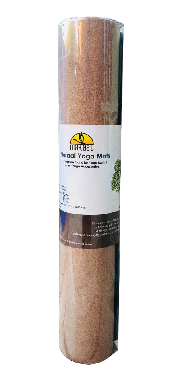 MARAAL Taru Perseverance Organic Cork & Natural Rubber Yoga Mat- Original