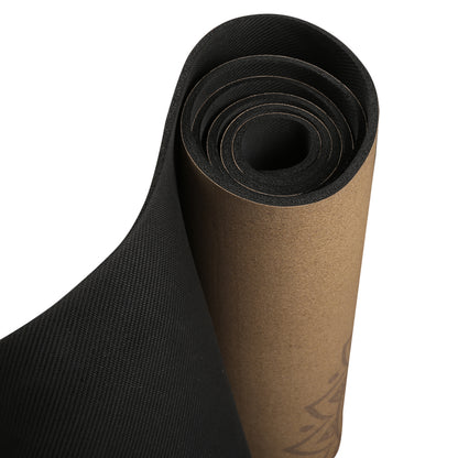 MARAAL Taru Resilience Organic Cork & Natural Rubber Yoga Mat- Mandala